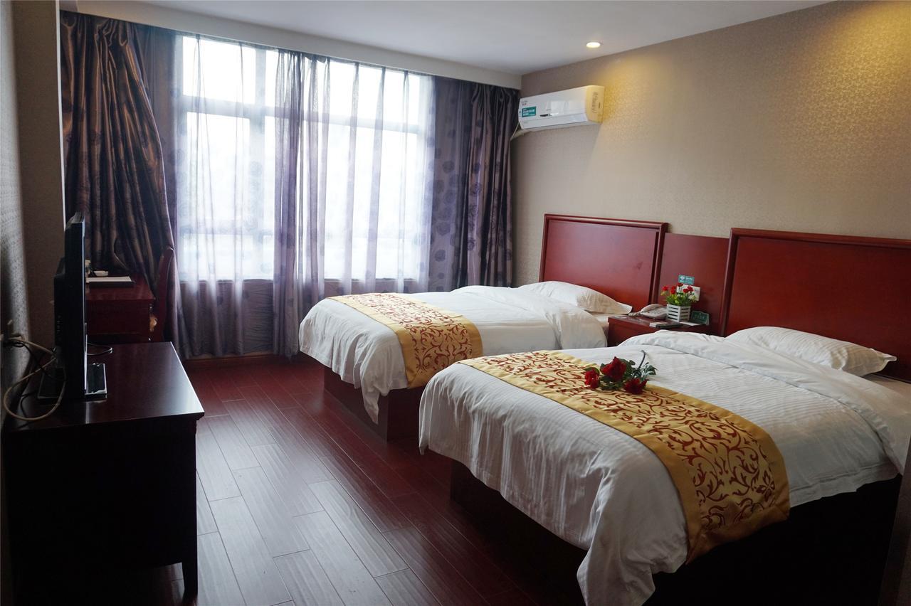 Greentree Inn Hotel Jianhe Subway Station North Palace Taiyuan Екстер'єр фото