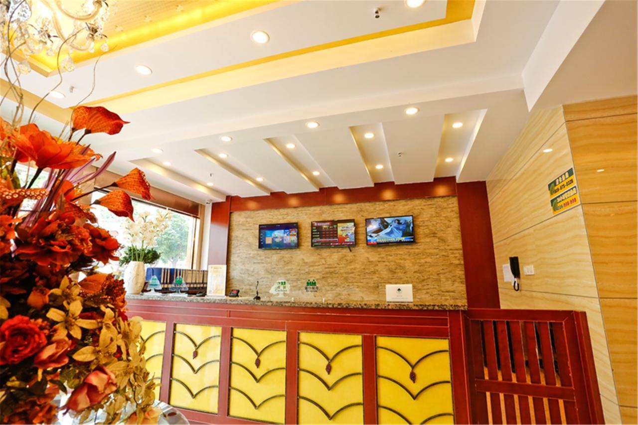 Greentree Inn Hotel Jianhe Subway Station North Palace Taiyuan Екстер'єр фото